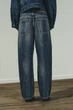Джинси trf baggy barrel із середньою посадкою Zara 8727/240 3XL/46 Сині (0872724040746) - изображение 5