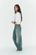 Джинси trf baggy balloon із середньою посадкою Zara 5339/040 XL/42 Сині (0533904042842) - изображение 4