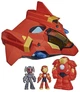 Ігровий набір Hasbro Mattel Giochi Гігантський літак-броня Залізної Людини (G1994) (5010996406712) - зображення 2