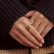 Смарт-кільце Oura Ring 5 Size 10 Deep Rose (JZ90-63469-10) [173238] - зображення 8