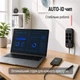 Мережевий фільтр-подовжувач СolorWay 6 розеток / 4USB (Type-C 2PD20W + 3USB QC3.0) (20W) 2 м Black (CW-CHE64PDB) - зображення 10