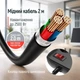 Мережевий фільтр-подовжувач СolorWay 6 розеток / 4USB (Type-C 2PD20W + 3USB QC3.0) (20W) 2 м Black (CW-CHE64PDB) - зображення 12