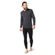 Кофта чоловіча Smartwool Men's Merino 250 Baselayer Crew Boxed, Charcoal Heather, L - зображення 2