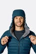 Мужской пуховик Rab Microlight Windstopper Hoody, Black, M - изображение 5