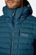 Мужской пуховик Rab Microlight Windstopper Hoody, Black, M - изображение 11