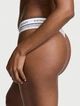 Трусики стринги Logo Cotton Thong Victoria's Secret серый XS - изображение 2