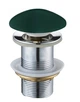 Донный клапан для раковины MEXEN CLICK-CLACK DARK GREEN MATT без перелива * - изображение 1