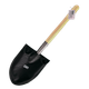 Лопата саперная с деревянной ручкой 235×175×640мм 0.72кг с чехлом GRAD (5049985) - изображение 2