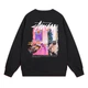Мужской свитшот Stussy Размер XS Черный (S002) - изображение 1