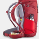 Детский Туристический (Походный) Рюкзак QUECHUA MH500 40л + 10л 64 х 26 х 30см Красный Совместимые с Питьевой Системой - изображение 10