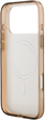 Панель Guess IML Peony 4G Background MagSafe для Apple iPhone 17 Pro Brown (3666339490829) - зображення 7