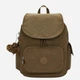 Рюкзак жіночий тканинний вміщує формат А4 Kipling KPK156351NA1001 Коричневий (800070353275) - зображення 1