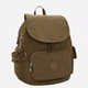 Рюкзак жіночий тканинний вміщує формат А4 Kipling KPK156351NA1001 Коричневий (800070353275) - зображення 4