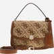 Сумка крос-боді через плече жіноча середня Guess HWJG9755210-LTL Коричнева (800070360374) - зображення 3