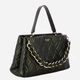 Сумка кросс-боди через плечо женская из искусственной кожи средняя Guess HWQG9733050-BLA Черная (800070360379) - изображение 4