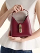 Сумка крос-боді через плече жіноча з натуральної шкіри маленька Furla WE00876ARE000CGQ001007 Червона (800070360627) - зображення 3