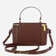 Torebka crossbody damska skórzana Coccinelle E5TFK550101-R49 Ciemnobrązowa (800070363457) - obraz 2