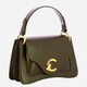 Torebka crossbody damska skórzana Coccinelle E1SSK180221-W25 Khaki (800070363492) - obraz 3