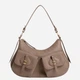 Torebka hobo damska skórzana Coccinelle E1VGK120101-N59 Beżowa (800070363566) - obraz 1