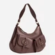 Torebka hobo damska skórzana Coccinelle E1VGK120101-R49 Brązowa (800070363567) - obraz 2