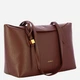 Torebka shopper damska skórzana Coccinelle E1VCA110101-R49 Brązowa (800070363595) - obraz 3