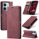 Чохол-книжка CaseMe із нубуку для Xiaomi Redmi 15C 173mm Бордовий - зображення 2