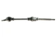 Піввісь передня (R) Renault Megane / Scenic 1.5 dCi / 1.6 16V 08- (25x26x927 мм) Febi Bilstein 182449 - зображення 1