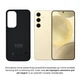 Чохол-акумулятор XON PowerCase для Samsung S24 / S25 5000 mAh Чорний (PCBS2125150B 5309) - зображення 3
