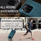 Чохол-книжка CaseMe із нубуку для Xiaomi 13T/Pro Бірюзовий - зображення 3