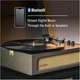 Програвач вінілу Crosley Voyager Cocoa CR8017B-CO c Bluetooth - изображение 2