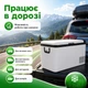 Автохолодильник компресорний 12/24В 220В 25л у вантажівку фуру седан 2 камери Gearo (K25) - зображення 4