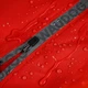 Дождевик для собак средних пород WAUDOG Clothes красный водонепроницаемый защитный с PU покрытием демисезонный для ежедневных прогулок от грязи и ветра с эластичными манжетами на застежке-молнии анатомический крой легкий полиэстер размер M47 (19893) - изображение 3