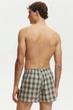 Набор семейные боксеры H&M 100% хлопок размер L khaki green\checkered 0249 - изображение 4