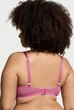Комплект білизни Victoria’s Secret з мікросітки Tease Lace-Trim Unlined Demi Bra,бюстгальтер без push-up+ трусики стрінги,Рожевий,80E-XL - изображение 3