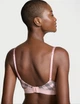 Бюстгальтер Victoria’s Secret Perfect Shape Cotton Logo Pish-up Bra Рожевий 32DD - изображение 2
