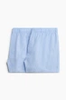 Набор семейные боксеры H&M 100% хлопок размер L 2 шт light blue\striped 0250 - изображение 1