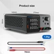 Блок живлення лабораторний Wanptek TPS3010, 30V, 10A, 300W, імпульсний, з цифровою індикацією (V/A/W), USB A/Type-C - зображення 2