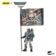Фігурка Warhammer 40k Astra Militarum Tempestus Scions Command Squad 55th Kappic Eagles Banner Bearer 1/18 - зображення 2
