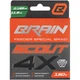 Шнур Brain Scout 4X 150m (deep green) 0.183mm 11.9kg - зображення 2