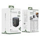 Адаптер мережевий ACEFAST GaN desktop charger with telescopic cable and smart TFT display Z10 |1USB/2Type-C,100W/3A, PD/QC| - зображення 2