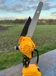 Акумуляторна пила Гілкоріз DeWalt DCM16 акб 48V Шина 200мм 12 м/с для обрізки гілок у саду - зображення 5