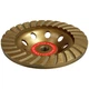 Алмазный диск Turbo для шлифовки бетона 125 мм M14 Falon-Tech FTGDB125M14T - изображение 1
