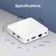 Настроенная Смарт ТВ приставка H96 Max 2/16 GB Android 14 Allwinner H313 с Bluetooth-пультом и голосовым поиском | 4K HDR медиаплеер на андроид | Smart TV Box | ТВ Бокс с WiFi 2.4 и 5ГГц + YouTube без рекламы | ТВ каналы | Фильмы и Сериалы - изображение 8