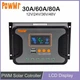 Контроллер заряда солнечных панелей PowMr Pstar-60A 60A, 12/24/36/48V, PWM, LCD, 2×USB - изображение 1