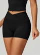 Спортивные шорты эластичные удобные с карманами черные XL - изображение 4