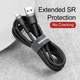 Кабель для телефону Baseus Cafule (USB To Type-C) Cable 3A 1м - изображение 7