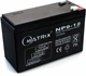 Акумуляторна батарея Matrix 12V 9Ah (NP9-12) - зображення 1