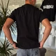 Чоловіча футболка Armani Exchange A|X чорна L з логотипом, короткий рукав, круглий виріз, Casual стиль - зображення 4