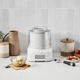 Мороженица Cuisinart Cool Scoops ICE21E, 1,4 л, приготовление за 20 минут, белая - изображение 2