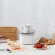 Мороженица Cuisinart Solo Scoops ICEM10E, 475 мл, до 8 шариков, приготовление за 25 минут, белая - изображение 2